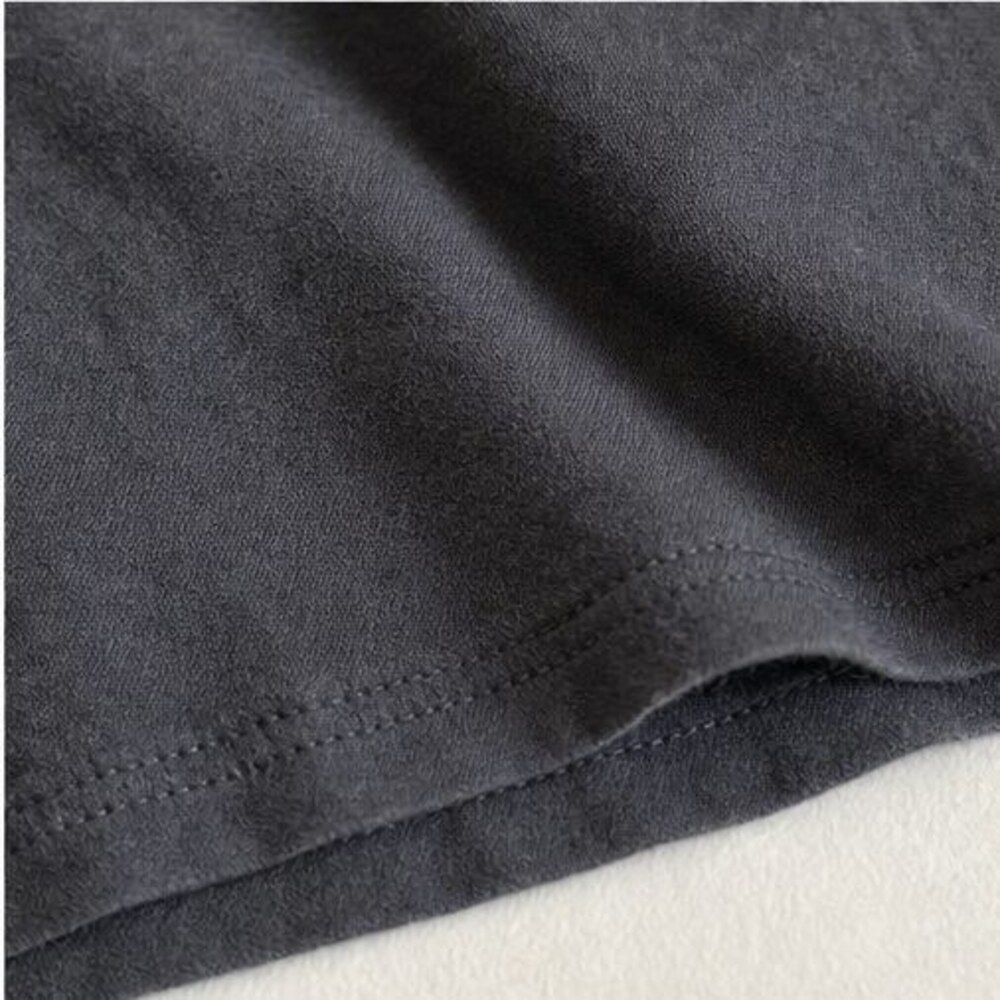 Charcoal Ruffle Blouse - Picture 6 of 6